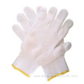 Cotton knitted working gloves